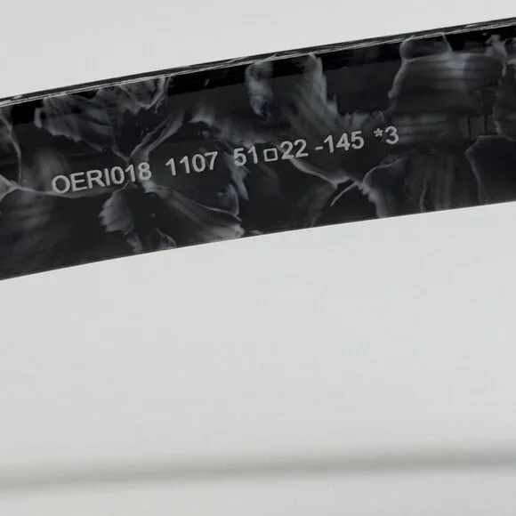 NEW OFF-WHITE UNISEX SUNGLASSES, OFF-WHITE ZURICH BLACK MARBLE EYEWEAR